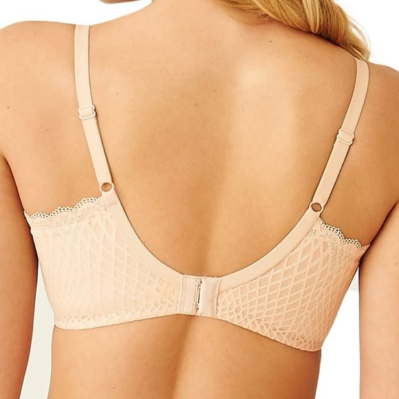Wacoal 36 DDD Ultimate Side Smoother Underwire Bra 855338 Beige - Picture 2 of 7